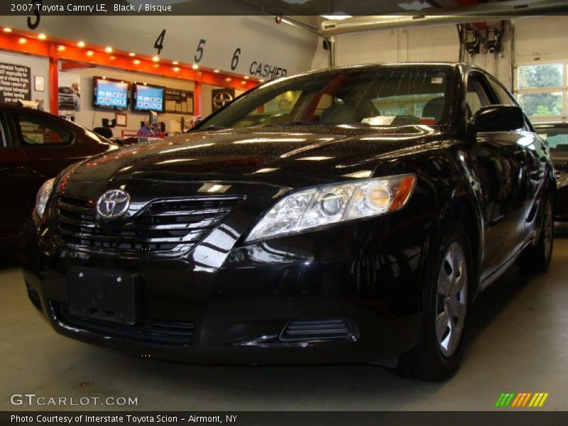 Black / Bisque 2007 Toyota Camry LE