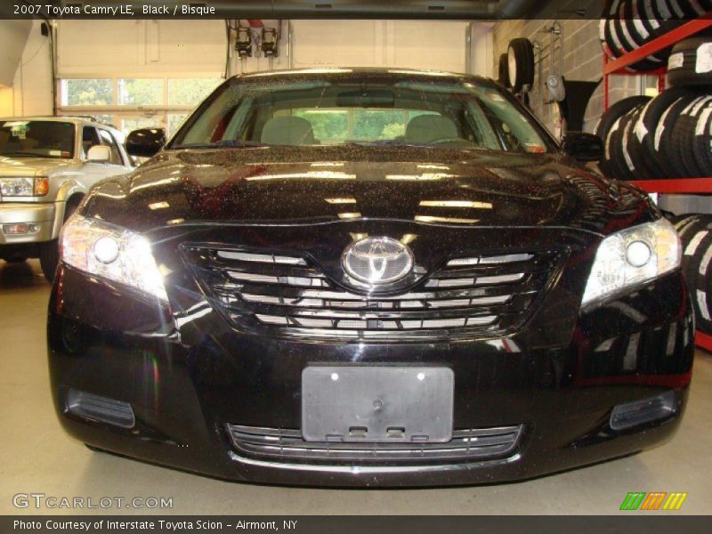 Black / Bisque 2007 Toyota Camry LE