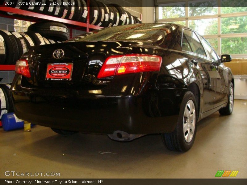 Black / Bisque 2007 Toyota Camry LE