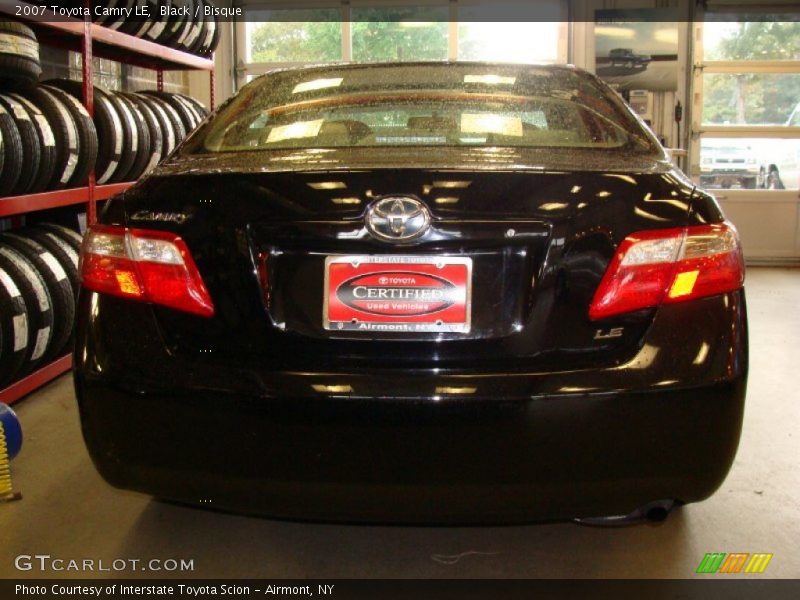 Black / Bisque 2007 Toyota Camry LE
