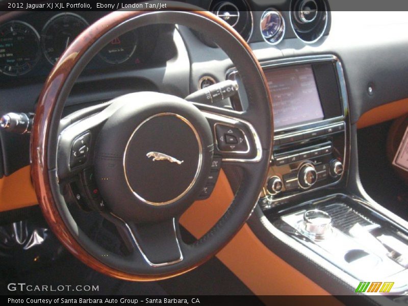  2012 XJ XJL Portfolio Steering Wheel
