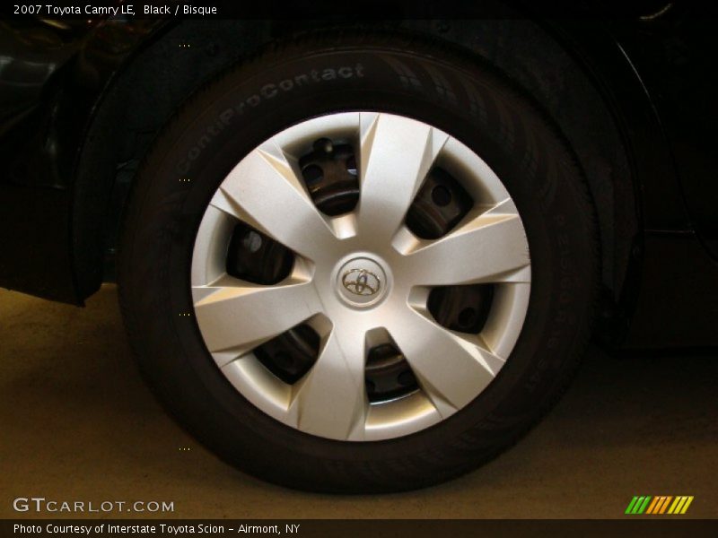 Black / Bisque 2007 Toyota Camry LE