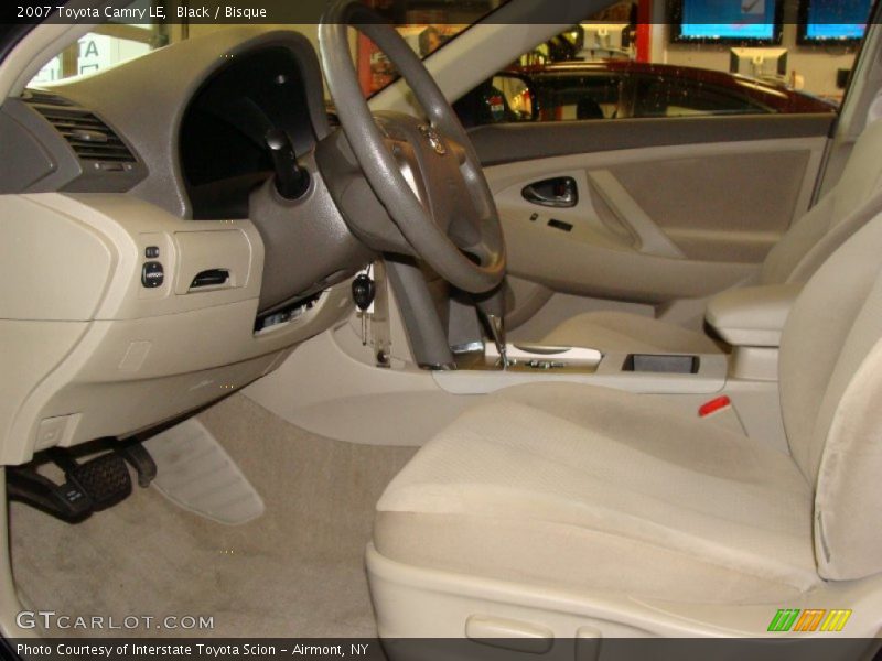 Black / Bisque 2007 Toyota Camry LE
