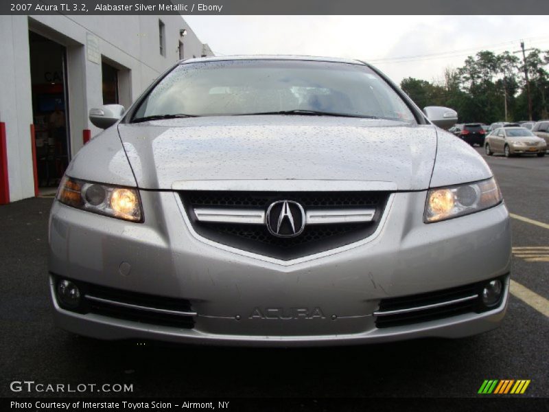 Alabaster Silver Metallic / Ebony 2007 Acura TL 3.2