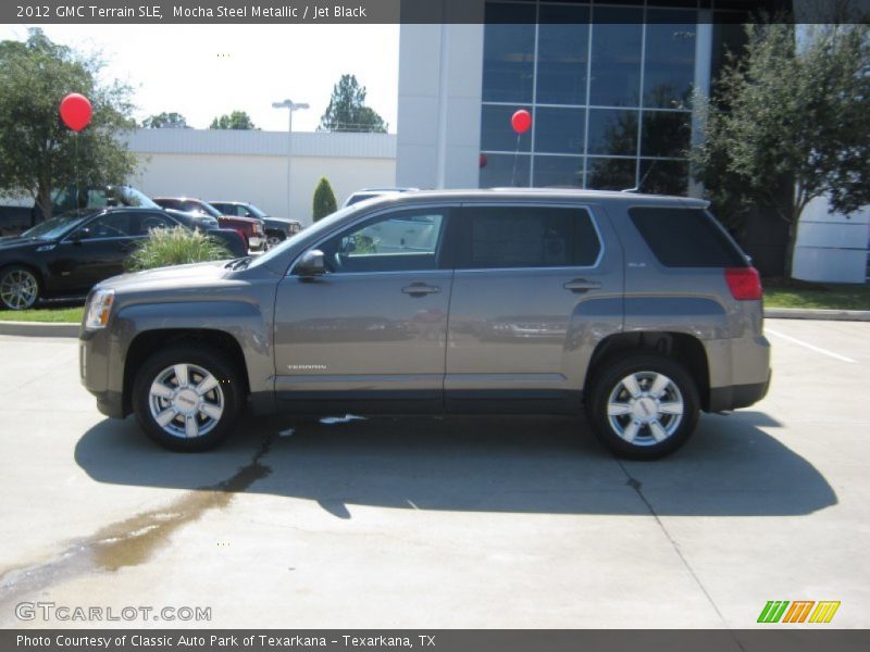 Mocha Steel Metallic / Jet Black 2012 GMC Terrain SLE