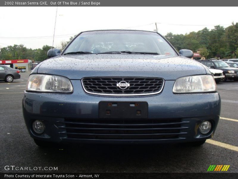 Out Of The Blue / Sand Beige 2002 Nissan Sentra GXE