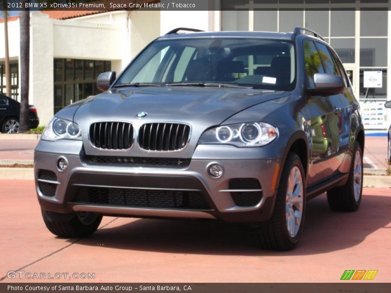 Space Gray Metallic / Tobacco 2012 BMW X5 xDrive35i Premium