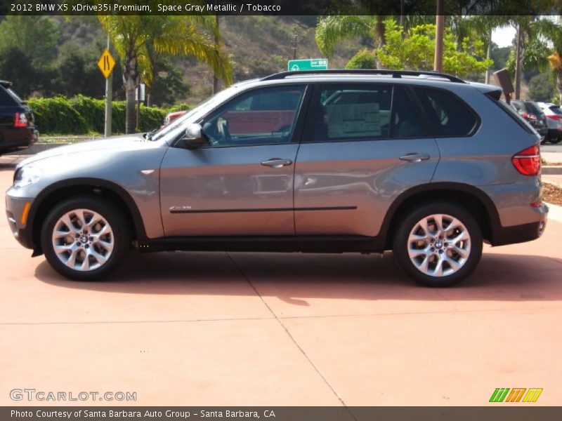 Space Gray Metallic / Tobacco 2012 BMW X5 xDrive35i Premium