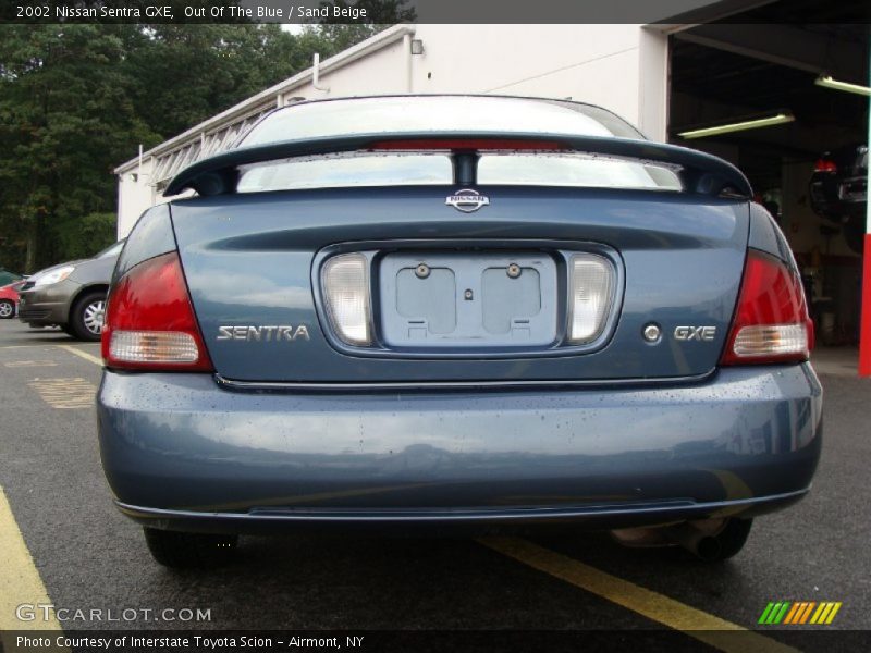 Out Of The Blue / Sand Beige 2002 Nissan Sentra GXE