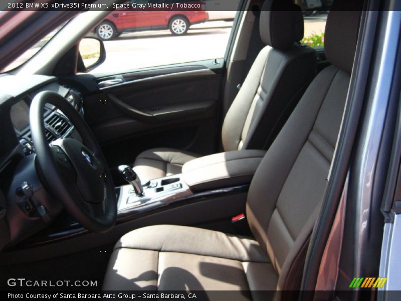 Space Gray Metallic / Tobacco 2012 BMW X5 xDrive35i Premium