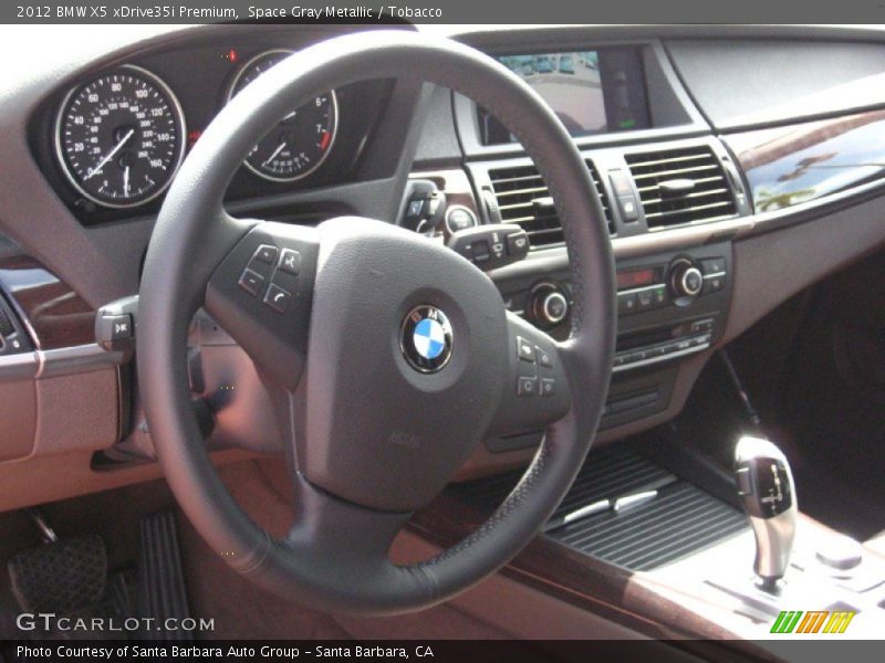 Space Gray Metallic / Tobacco 2012 BMW X5 xDrive35i Premium
