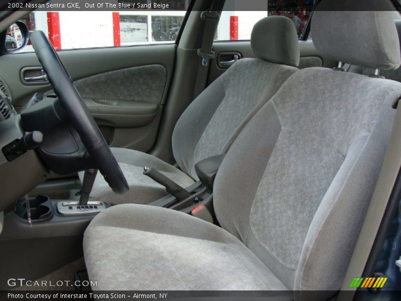Out Of The Blue / Sand Beige 2002 Nissan Sentra GXE