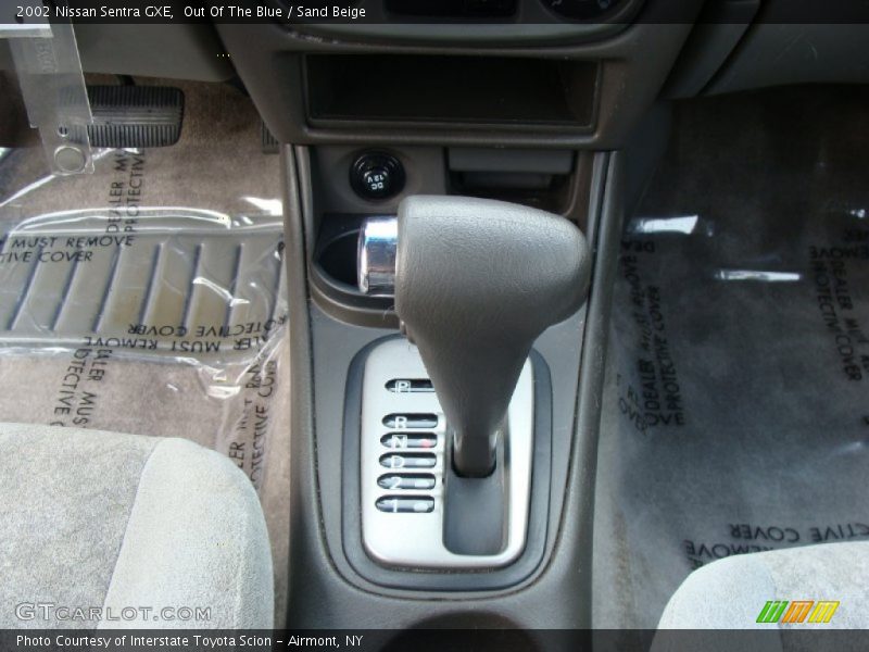 Out Of The Blue / Sand Beige 2002 Nissan Sentra GXE