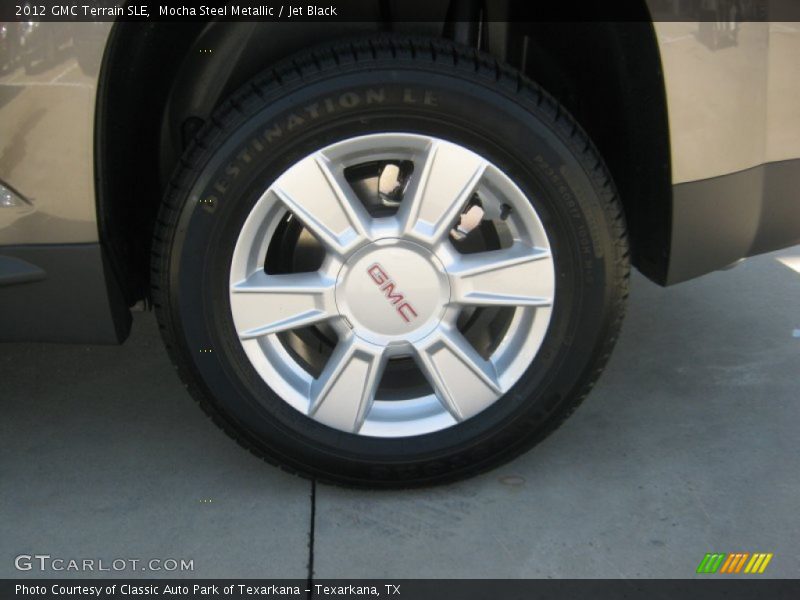 Mocha Steel Metallic / Jet Black 2012 GMC Terrain SLE