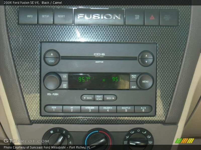 Black / Camel 2006 Ford Fusion SE V6