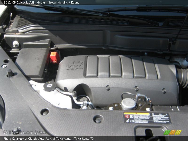Medium Brown Metallic / Ebony 2012 GMC Acadia SLE