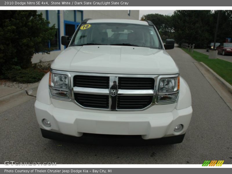 Stone White / Dark Slate Gray/Light Slate Gray 2010 Dodge Nitro SE 4x4