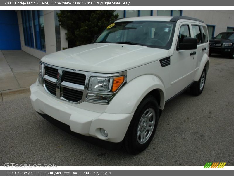 Stone White / Dark Slate Gray/Light Slate Gray 2010 Dodge Nitro SE 4x4