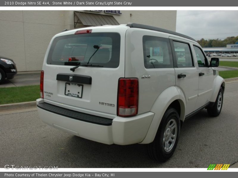 Stone White / Dark Slate Gray/Light Slate Gray 2010 Dodge Nitro SE 4x4