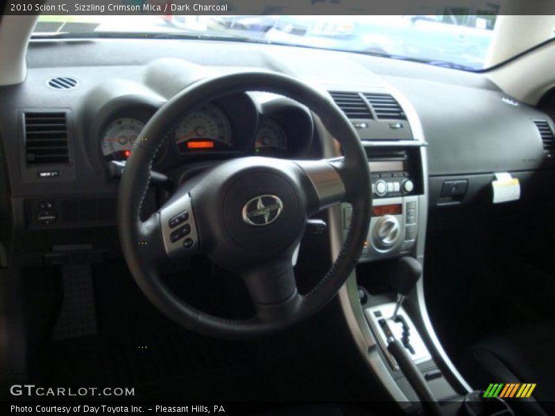 Sizzling Crimson Mica / Dark Charcoal 2010 Scion tC