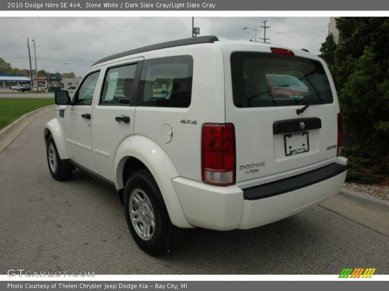 Stone White / Dark Slate Gray/Light Slate Gray 2010 Dodge Nitro SE 4x4