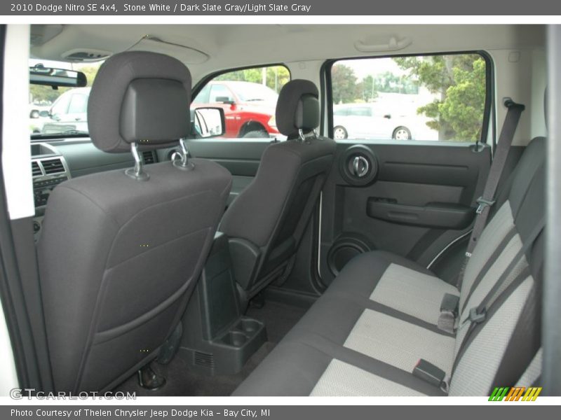 Stone White / Dark Slate Gray/Light Slate Gray 2010 Dodge Nitro SE 4x4