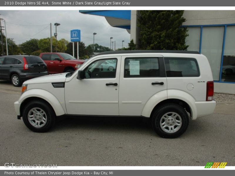 Stone White / Dark Slate Gray/Light Slate Gray 2010 Dodge Nitro SE 4x4