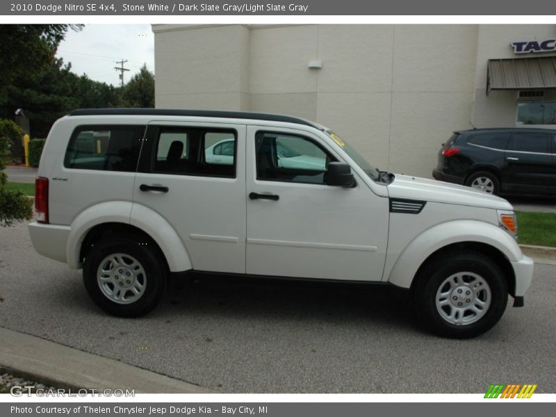 Stone White / Dark Slate Gray/Light Slate Gray 2010 Dodge Nitro SE 4x4