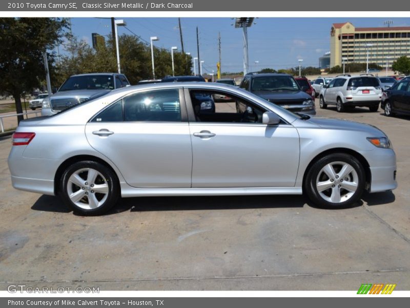 Classic Silver Metallic / Dark Charcoal 2010 Toyota Camry SE