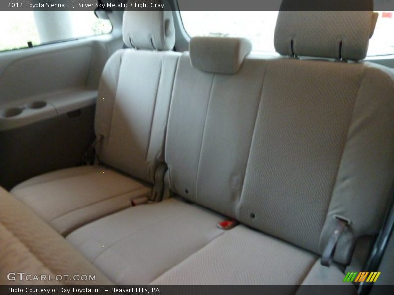 Silver Sky Metallic / Light Gray 2012 Toyota Sienna LE