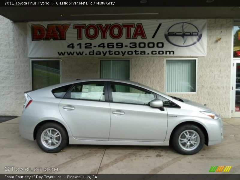 Classic Silver Metallic / Misty Gray 2011 Toyota Prius Hybrid II