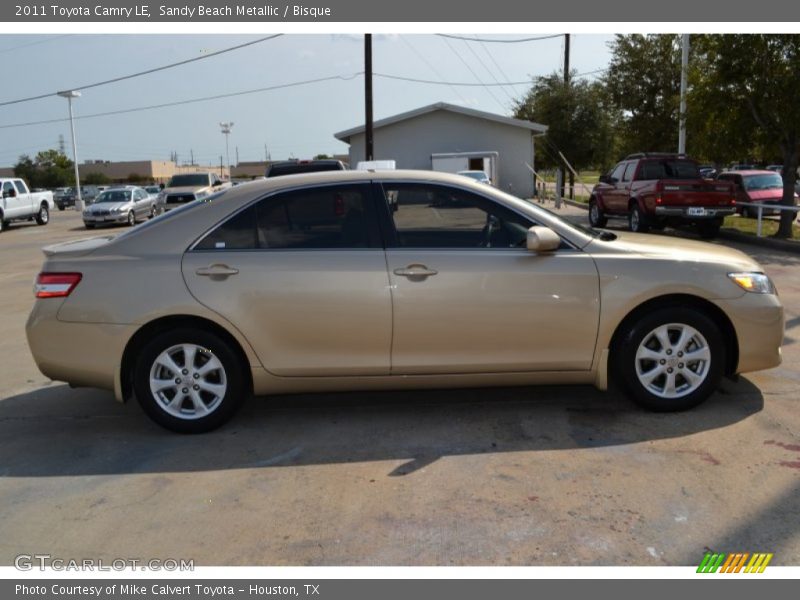 Sandy Beach Metallic / Bisque 2011 Toyota Camry LE