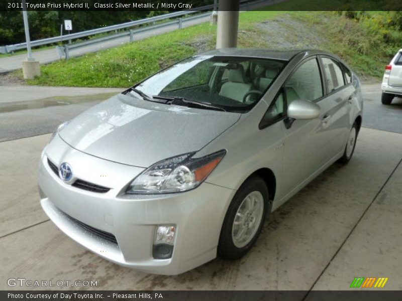 Classic Silver Metallic / Misty Gray 2011 Toyota Prius Hybrid II