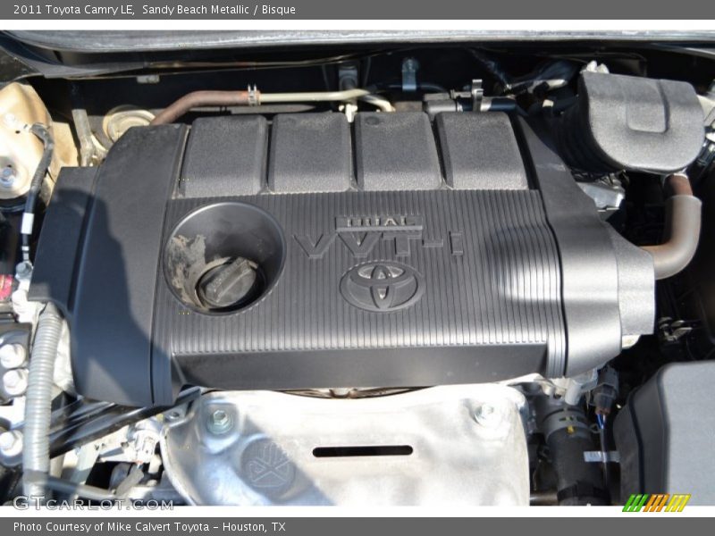 Sandy Beach Metallic / Bisque 2011 Toyota Camry LE