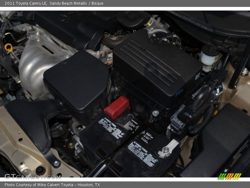 Sandy Beach Metallic / Bisque 2011 Toyota Camry LE