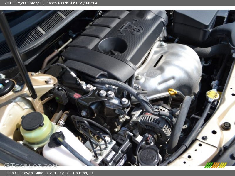 Sandy Beach Metallic / Bisque 2011 Toyota Camry LE