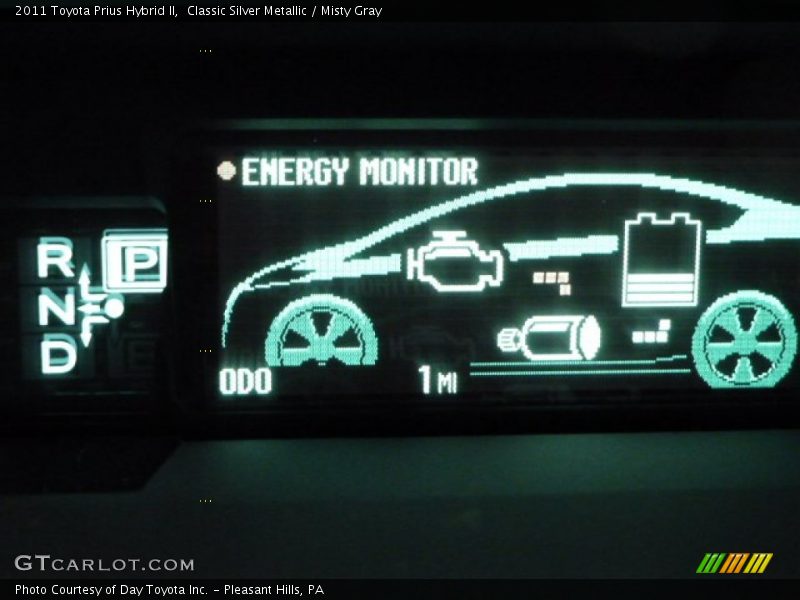 Classic Silver Metallic / Misty Gray 2011 Toyota Prius Hybrid II