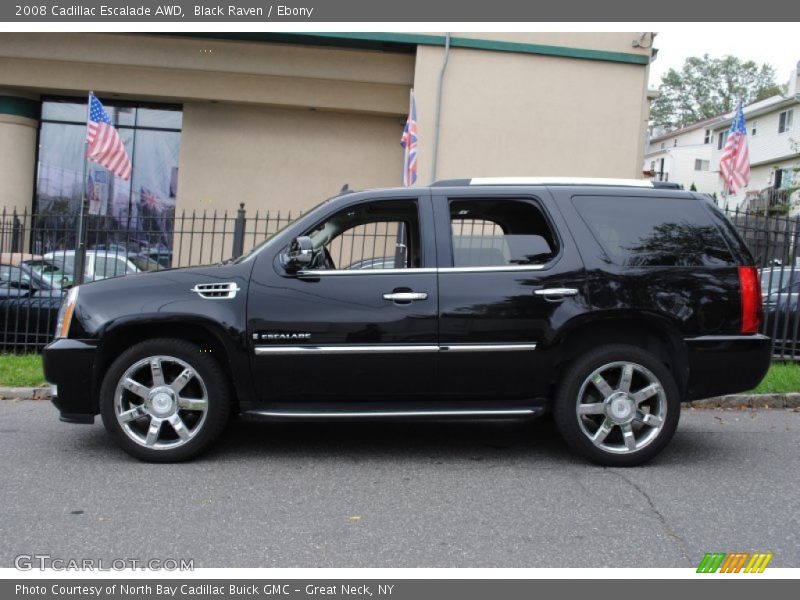 Black Raven / Ebony 2008 Cadillac Escalade AWD