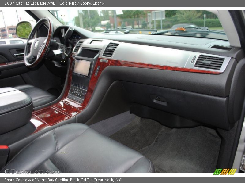 Gold Mist / Ebony/Ebony 2007 Cadillac Escalade AWD
