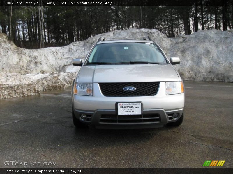 Silver Birch Metallic / Shale Grey 2007 Ford Freestyle SEL AWD