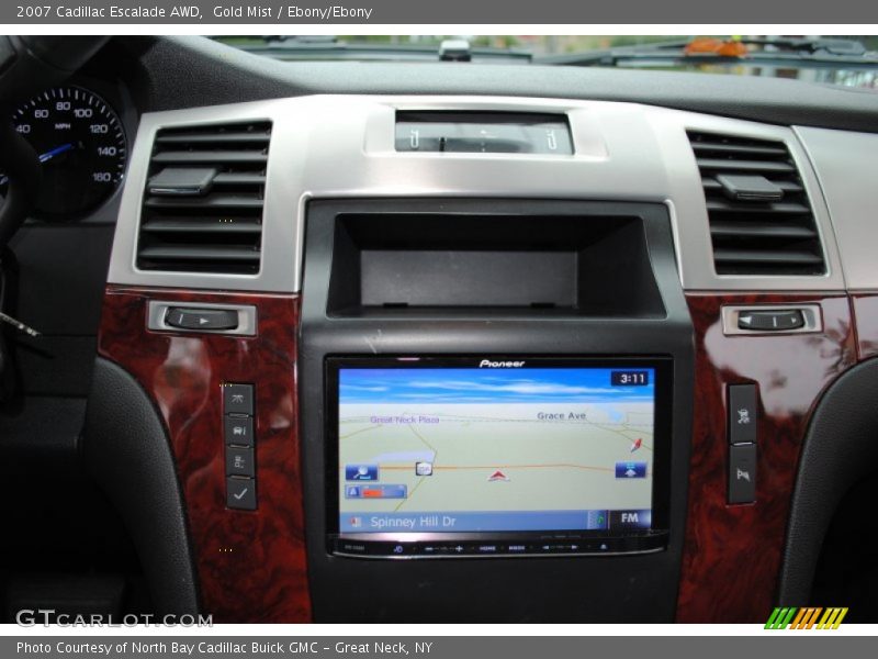 Gold Mist / Ebony/Ebony 2007 Cadillac Escalade AWD