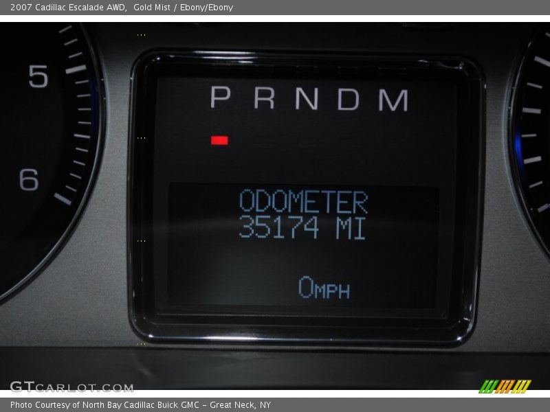 Gold Mist / Ebony/Ebony 2007 Cadillac Escalade AWD
