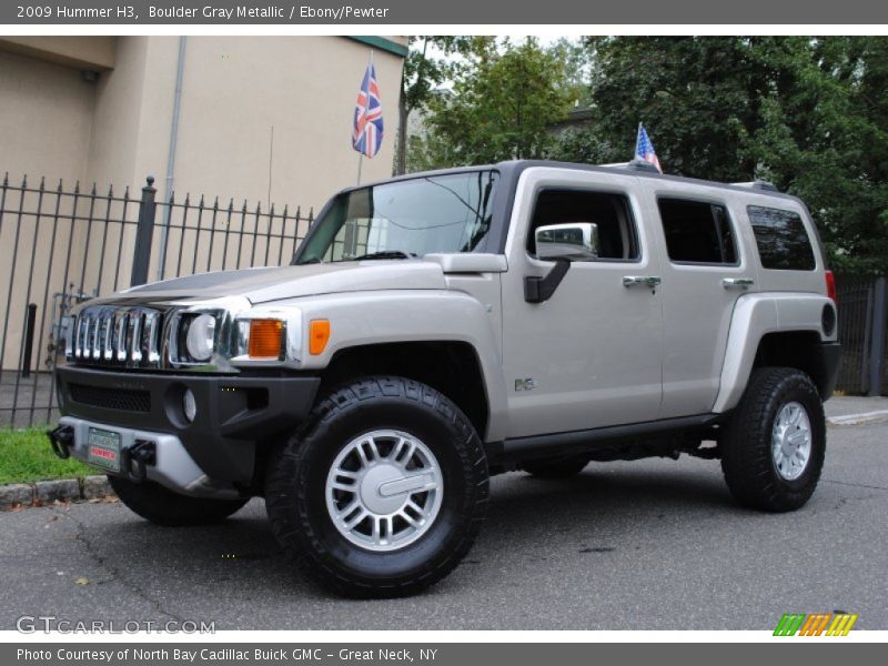 Boulder Gray Metallic / Ebony/Pewter 2009 Hummer H3