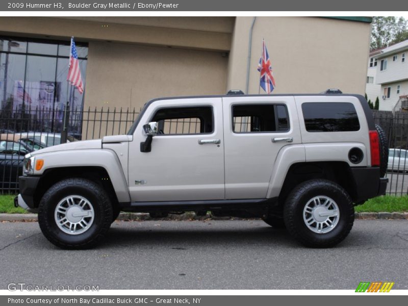 Boulder Gray Metallic / Ebony/Pewter 2009 Hummer H3