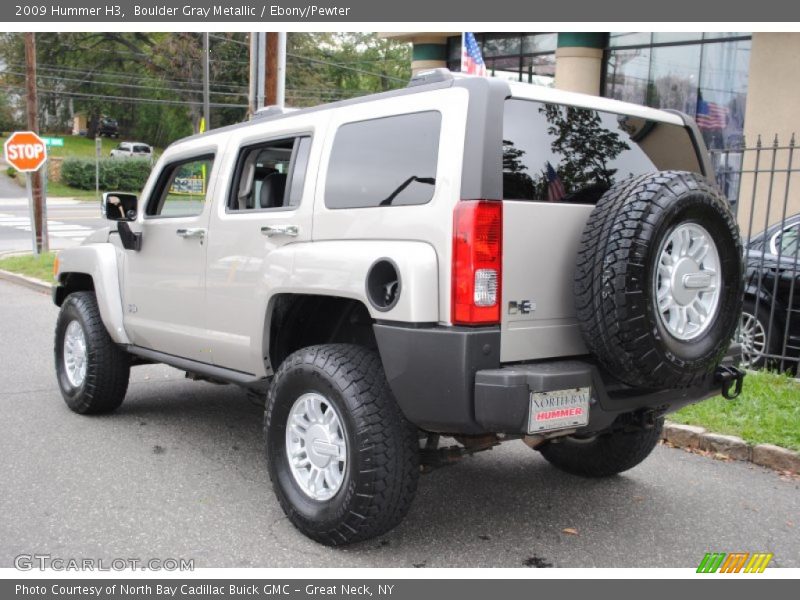 Boulder Gray Metallic / Ebony/Pewter 2009 Hummer H3