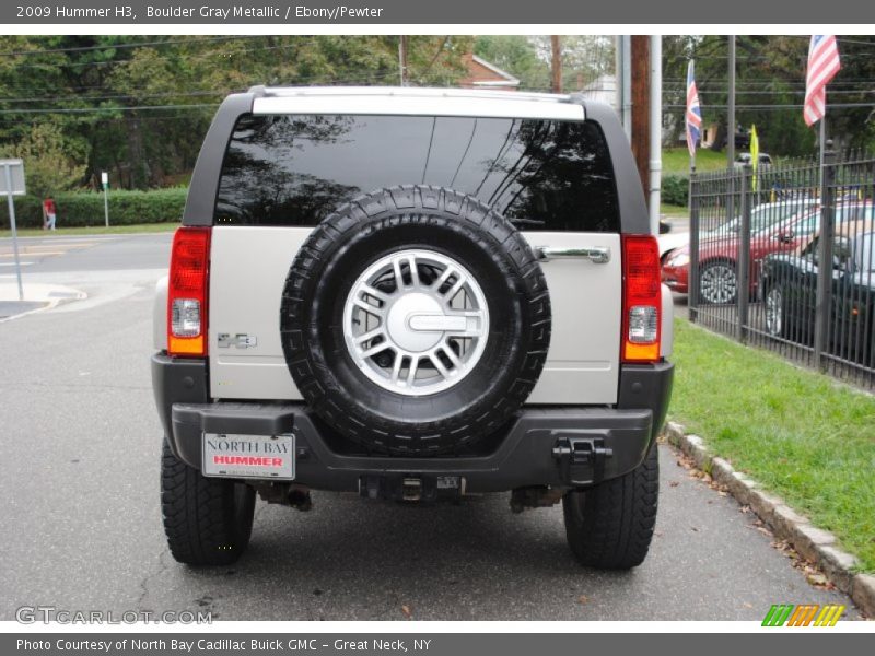 Boulder Gray Metallic / Ebony/Pewter 2009 Hummer H3