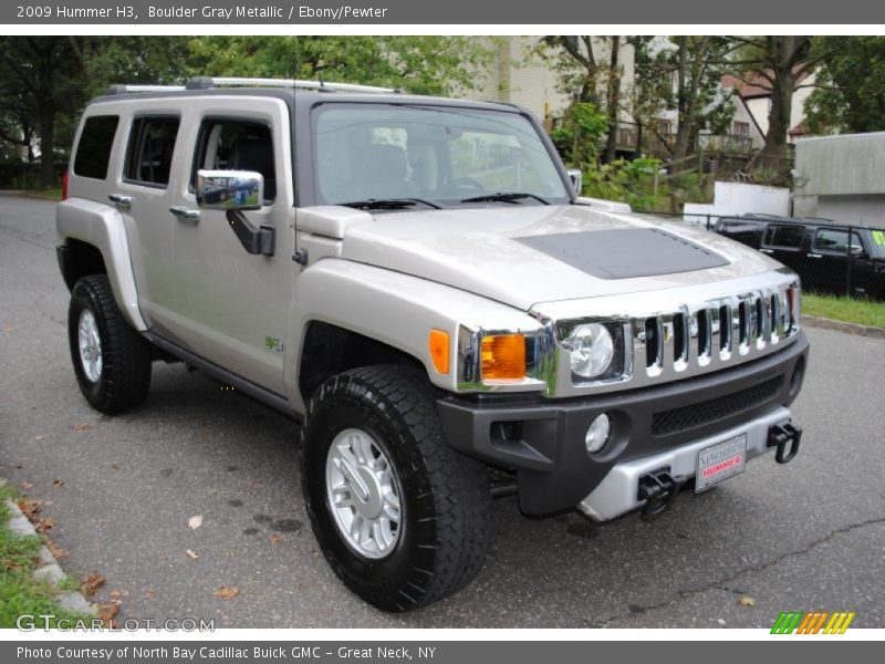 Boulder Gray Metallic / Ebony/Pewter 2009 Hummer H3