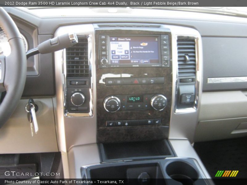 Black / Light Pebble Beige/Bark Brown 2012 Dodge Ram 3500 HD Laramie Longhorn Crew Cab 4x4 Dually