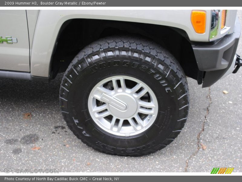 Boulder Gray Metallic / Ebony/Pewter 2009 Hummer H3