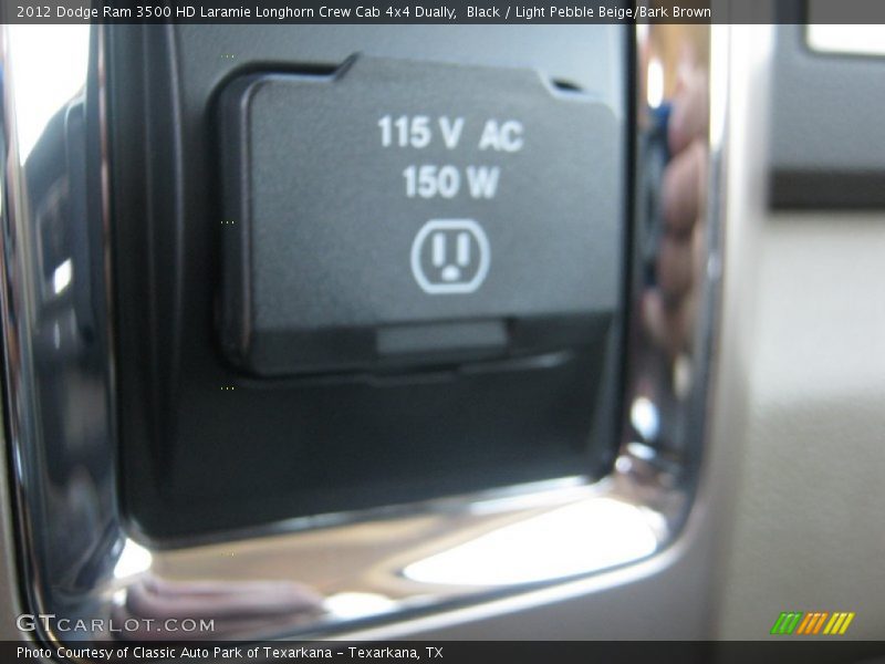 Black / Light Pebble Beige/Bark Brown 2012 Dodge Ram 3500 HD Laramie Longhorn Crew Cab 4x4 Dually